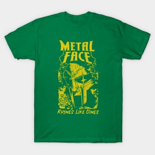 Vintage Bootleg Metal Face Gold T-Shirt